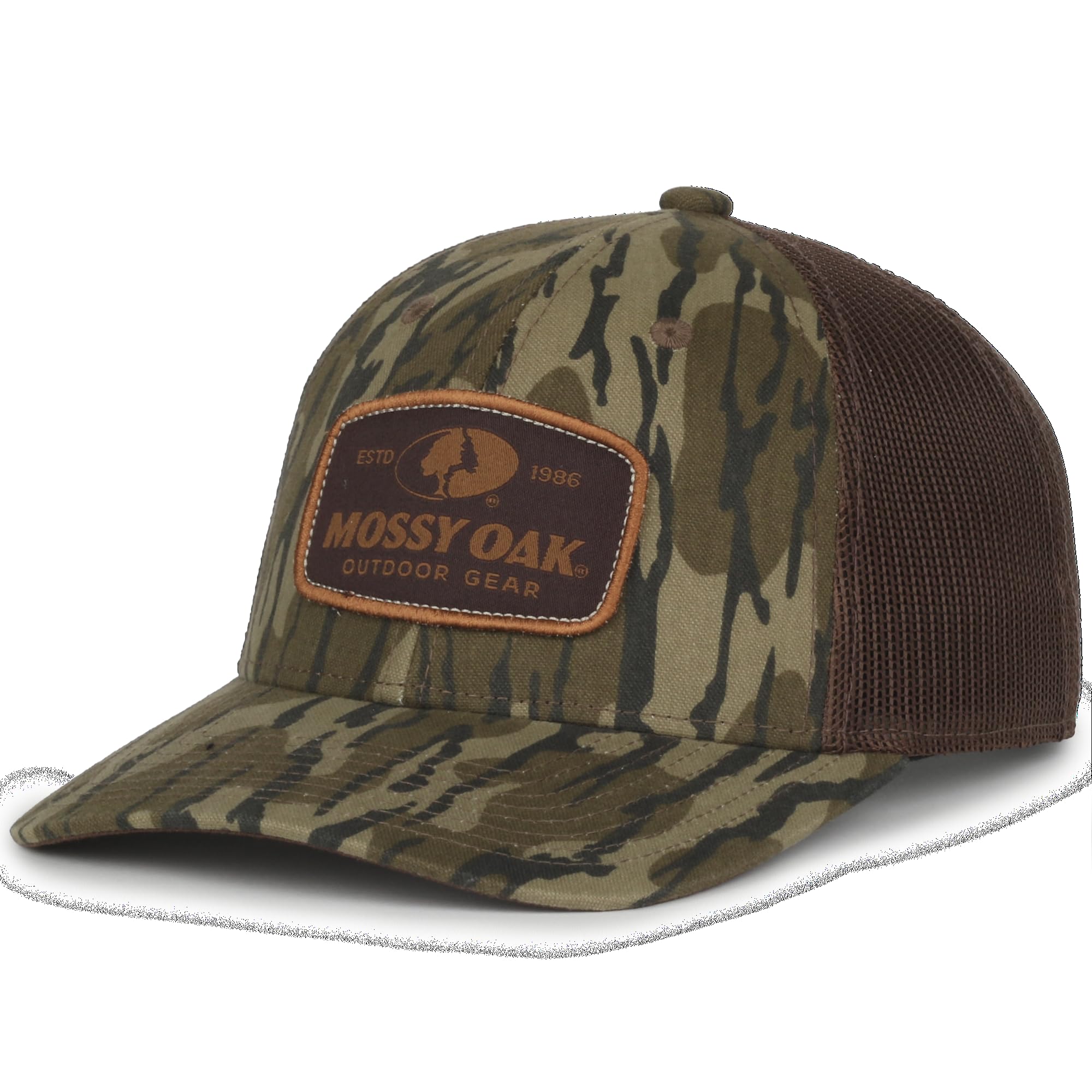 Outdoor Cap Men's Mossy Oak Original Bottomland/Brown
